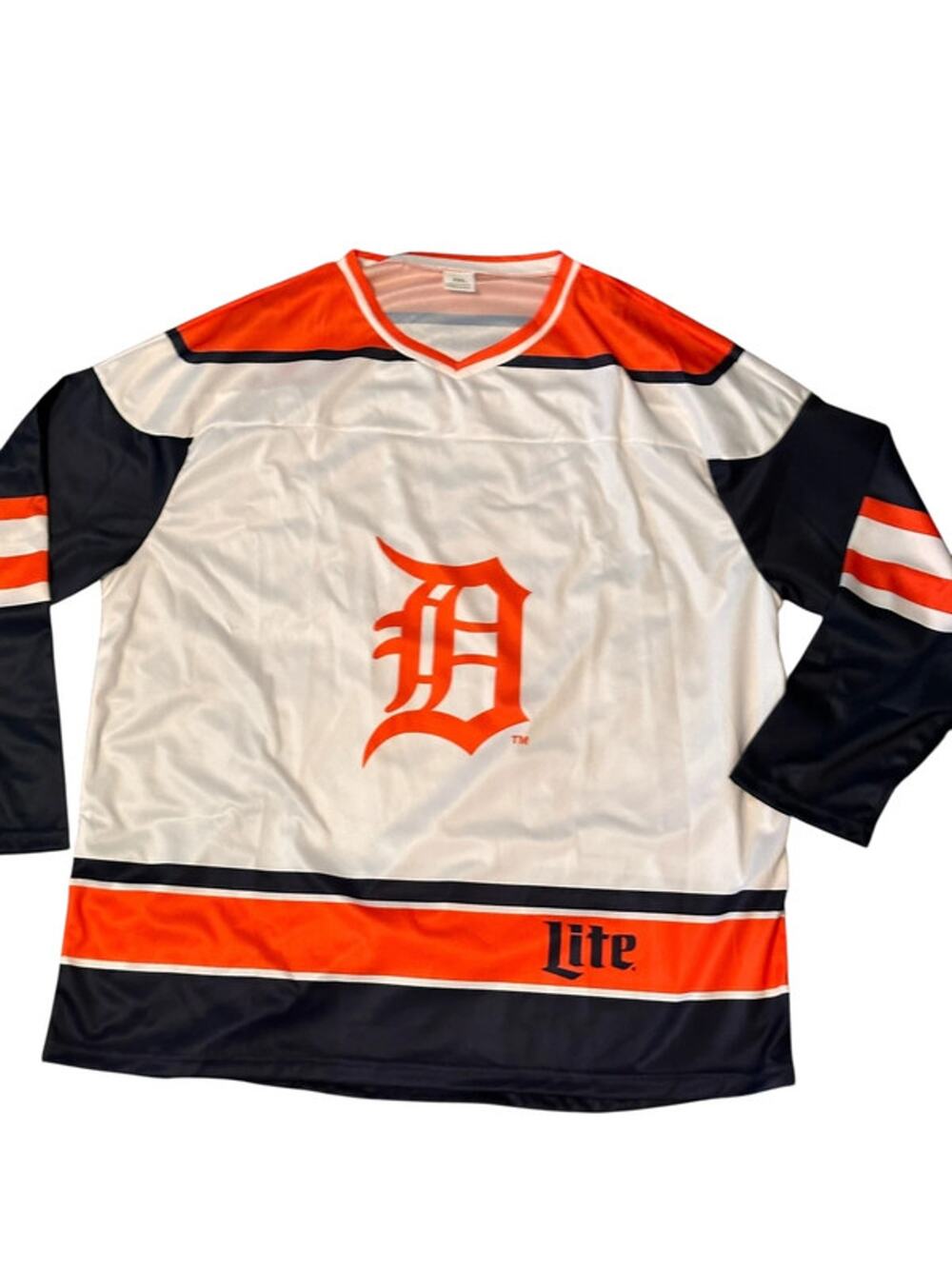 Detroit Tigers 2XL Hockey Jersey